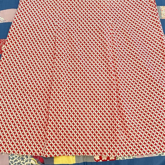 Vintage 1930s red and white cotton day dress! - Picture 4 of 9